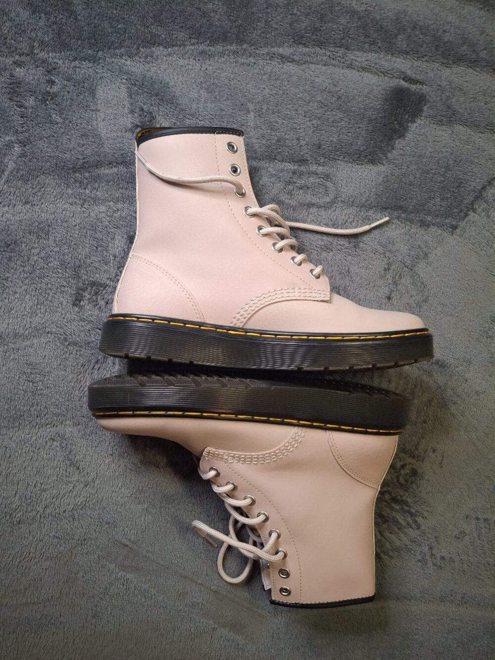 Dr. Martens Pale Pink 1460 Combat Boots